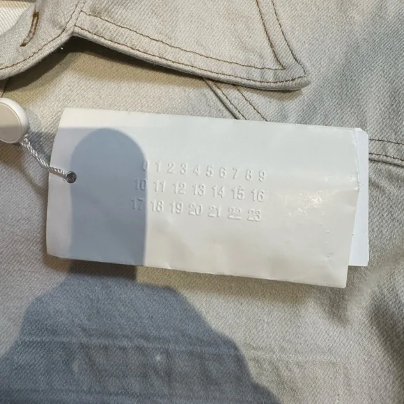 Maison Margiela White Denim Jacket